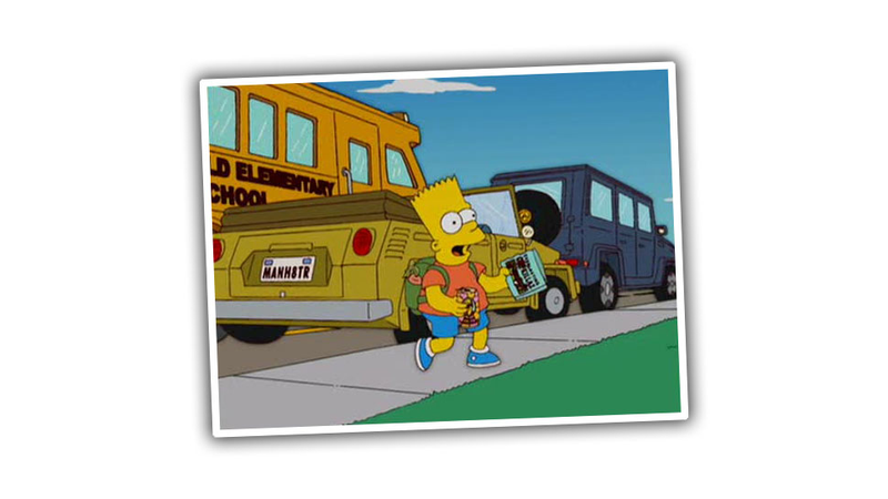Illustration for article titled A Guide To Every Real-World Car Used In The Simpsons